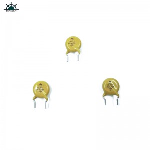 Čína Originální výrobce Pasivní elektronika komponenty, žlutý MOV 10mm HVR10D511K Oxid zinečnatý Varistor