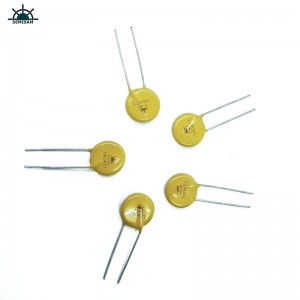 Čína elektronika komponenty, žlutý MOV 14mm 14d471 470V varistor Zov inestriální varistor
