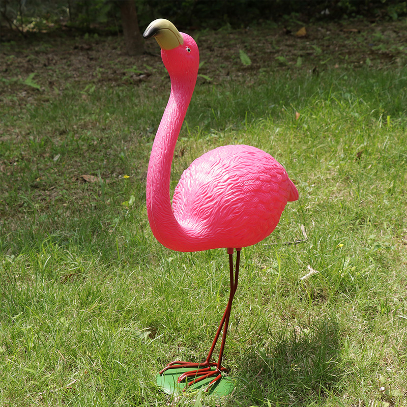 Plastová plameňák Yard Garden Lawn Decor Decor Flamingo Yard Garden Lawn Ornamenty Decor