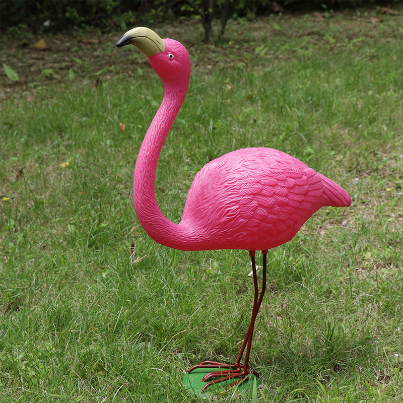 Plastová plameňák Yard Garden Lawn Decor Decor Flamingo Yard Garden Lawn Ornamenty Decor