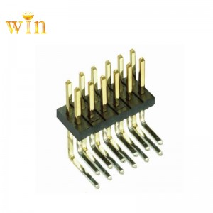 2x5P Dvojitý řádek pravý úhel PIN konektor hlavičce