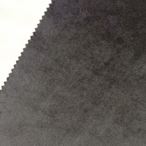 Recyklovaný jednostranný samet gabardin