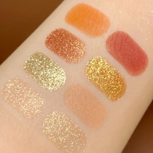 OEMnová kulatá paleta oční stíny