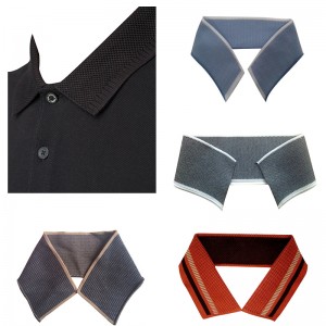 80 palcový límec a manžety ploché pletací stroj