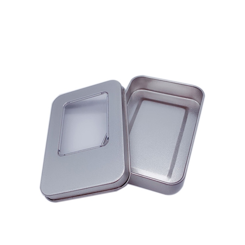 Hot Produkty USB cínová box Přizpůsobitelné logo Dodavatelé kovový dárkový krabička Tinplate výrobce (101 mm * 70 mm * 20mm)