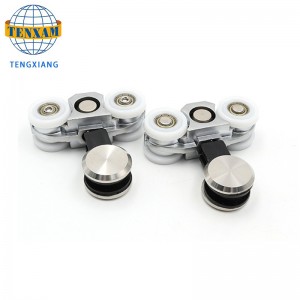 Produkty Horký prodej Závěsné kola znerezové oceli sklo posuvné dveře kolečko