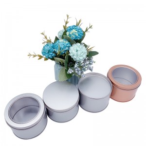 Candy plech, čaj dezert hodinky železo box balení (85 mm * 60mm)