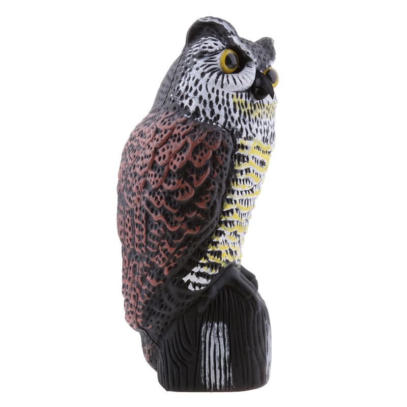36cm plastová zahrada ornament sova yard spřízněný realistický dekoy zahradní výzdoba