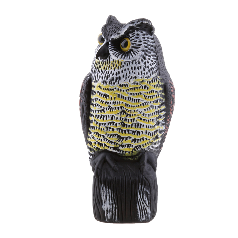 36cm plastová zahrada ornament sova yard spřízněný realistický dekoy zahradní výzdoba