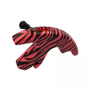 Elong venkovní 42R01-PKS Pink Camo Palec uvolňovací pomůcka pro složené střelby luk pomocí