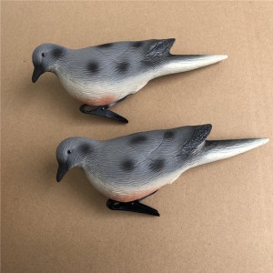 3D simulace Turtledove plastová holubice lovecké ptáky venkovní lovecký Decoynávnada zahradní dekorace ornamenty