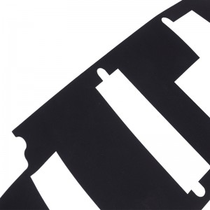 Hoření zpomalovače a snadno proměňte PP izolační plech 0,25mmnapájení izolačního těsnění černá 3716 izolačních listů