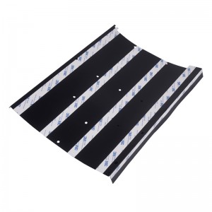 Flame Retardant PC Izolační list Crimp Ohýbání izolačního listu Automotive Power Baterie Base Izolační list