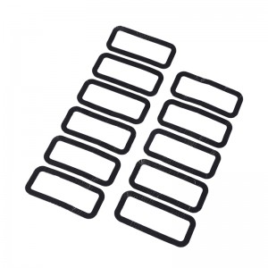 Flame Retardant PE vodotěsný pěna čtverec černá pěna 30 ~ 45 stupňů komprese XPE vodotěsná pěna