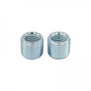 Elodizovaný OEM Precision Frézování otočných dílů Pozinkovaný vložka závitu