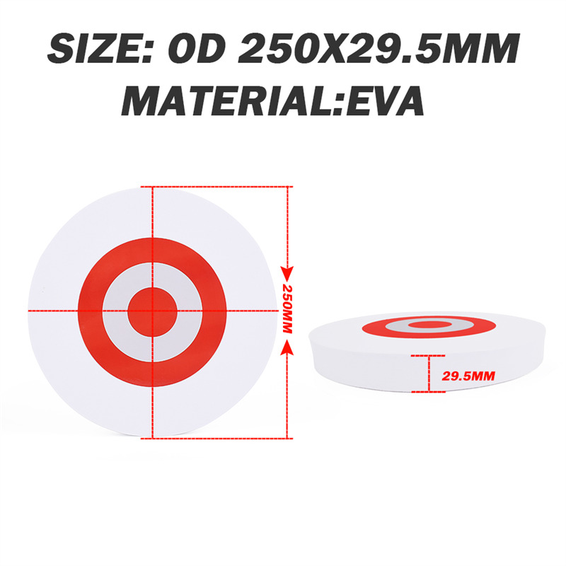 Elong venkovní 410025-01 EVA mládež mládí arrow pěnový cíl pro střelbu praxe disk cíl pěnový disk