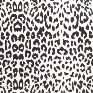 recyklovat polyester leopard tisk