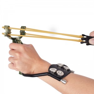 Elong venkovní 3100g7-CA Profesionální prak venkovní lov Sling Shot s vysokou rychlostí katapult pro dospělé a děti