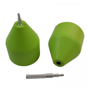 Elong venkovní 157943 Pěnová šipka Head CS Game Glue-in lukostřelba Sponge arrowhead pěnové tipy pro lukostřelbu střelecké praxe