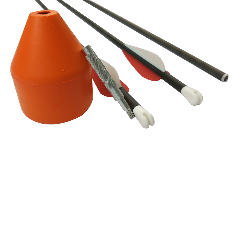 Elong venkovní 157943 Pěnová šipka Head CS Game Glue-in lukostřelba Sponge arrowhead pěnové tipy pro lukostřelbu střelecké praxe