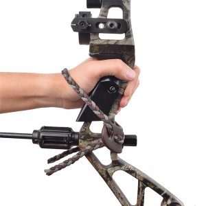 Elong venkovní 470011 zápěstí závěsné kožené kovové Gret šedá barva pro lukostřelbu směnný střelba