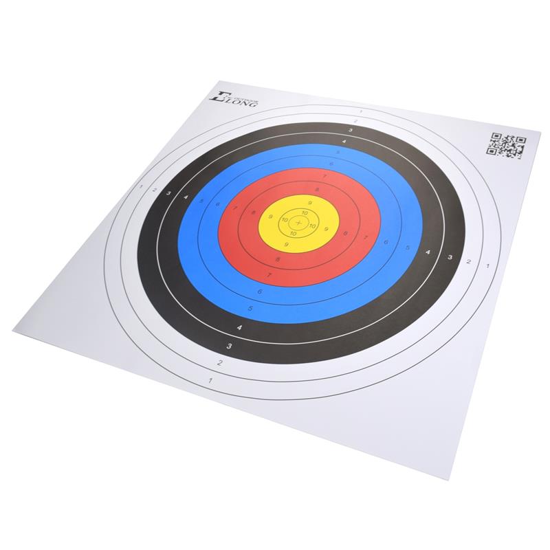 Elong venkovní 41TF01 60 * 60cm cílový obličejový papír pro lukostřelbu praxe Target Shooting