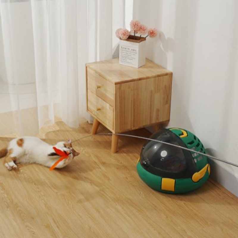 Kočka hračka legrační kočka hůl 150cm dlouhý třídílový teleskopický tyčinka legrační kočka interaktivní zábava pet hračka kočičí zásoby