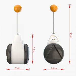 2021 Nová kočka hračka chaser vyvážená kočka honit hračka interaktivní kotě houpačka hračky