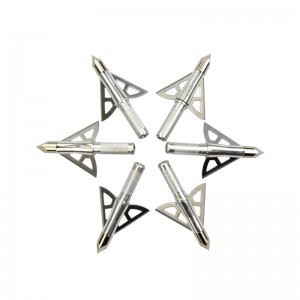 Nika lukostřelba 15b023 3 pevné lopatky 100n125Grain lovecké širokoje lukostřelba šroubů kuše