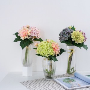 horký výprodej krásný romantický svatební stůl dekorace svatební kytice umělé hedvábné květiny