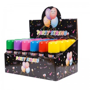 Biologicky rozložitelný barevný sprej hloupý řetězec pro svatební strana festival oslava