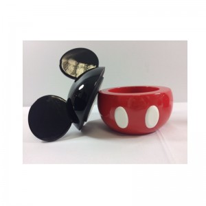 Vysoce kvalitní krásné Mickey Mouse Pryskyřice Home Storage Skladovacínádoba JAR