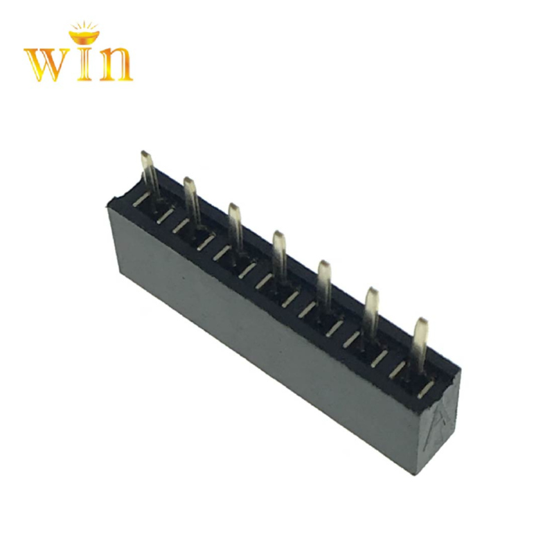 2,54 mm 1x7p Jednorázový řádek Socket Header