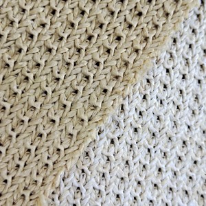 Recyklovaná tkaná tkanina móda