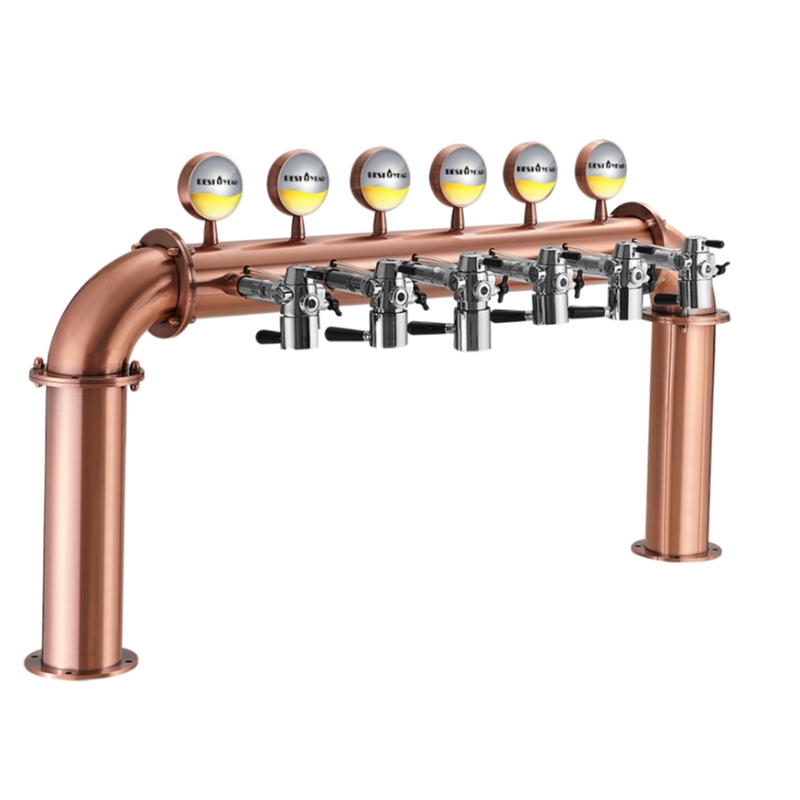 6 Way Bridge Beer Tower s pivními kohoutky
