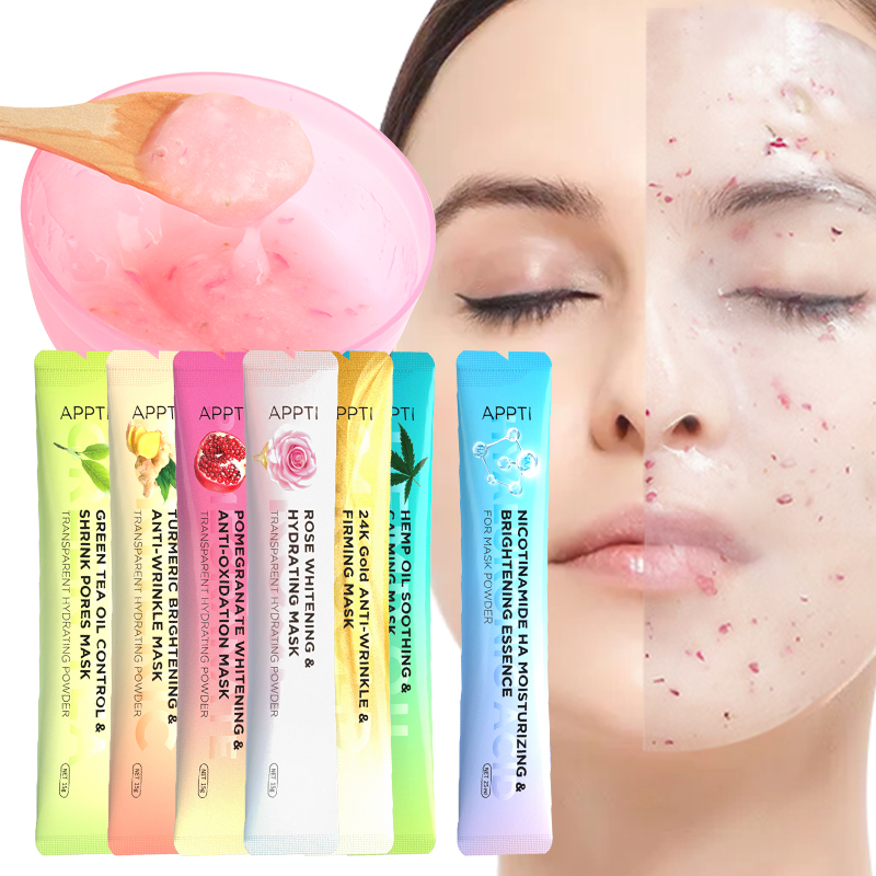 Spa Face proti stárnutí Rose Hydro Jelly Prášková maska ​​Rose Jelly maska ​​velkoobchod pro ženy