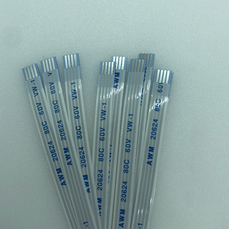 AWM 20624 80C 60V 4P plochý stuhový kabel