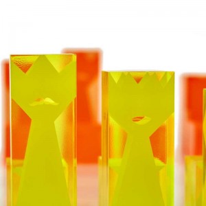 Hot Prodat děti a dospělé akrylové šachy sada