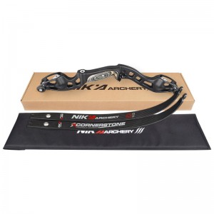 Nika Archery ET-10 62inch RH Hliníkovou ILF 19 palců Růst Recurve Bow