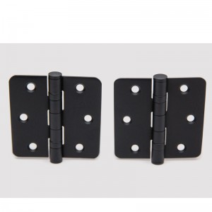 HN004 (2 balení) 3,5 palce x3,5 palce zaoblené 1/4 palce standardní rezidenční ložnice dveře závěs