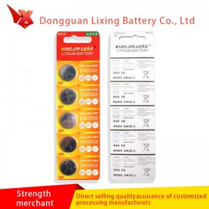 Zvláštní baterie pro malé baterie pro malé baterku CR2032 3.0V Tlačítko Baterie Svařovacínoha Kombinace