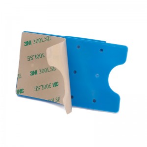 Silikonová peněženka telefonní pouzdro s držákem karty pro téměř všechny smartphony