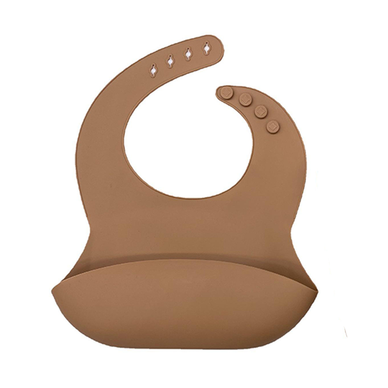 Vodotěsné zvyk silikonové baby bibs