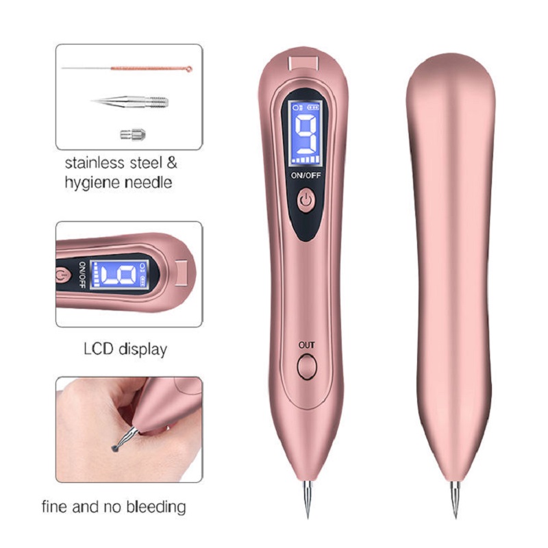 Acne Friwle Skin Tag Tatoo Device Device Sweep Spot Odstranění pera Plazma Laser Mole Remover Beauty Demonting Pen