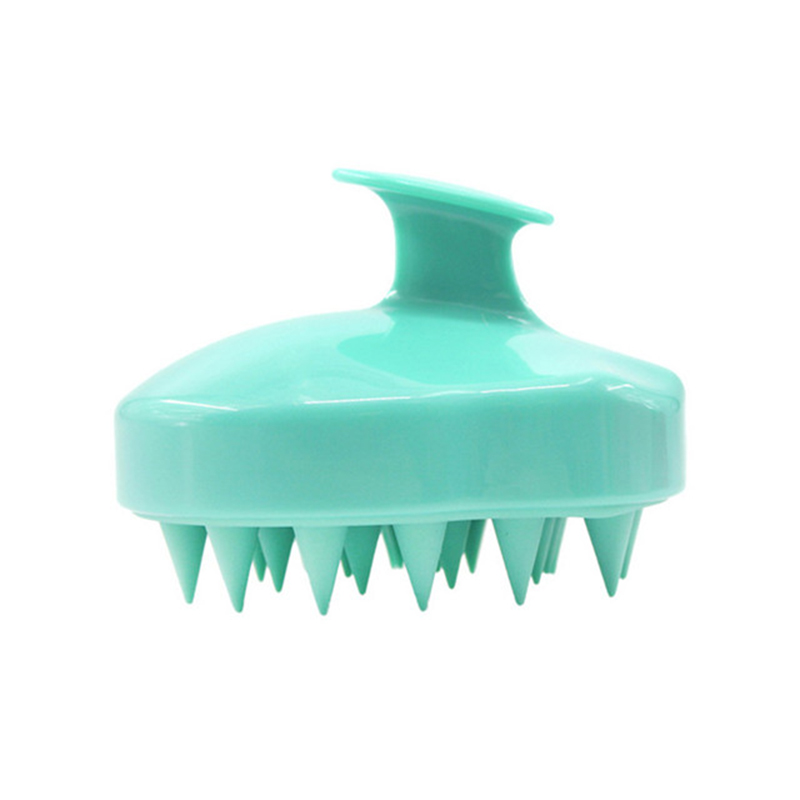 Silikonové vlasy Scalp Massager Šampoo kartáč