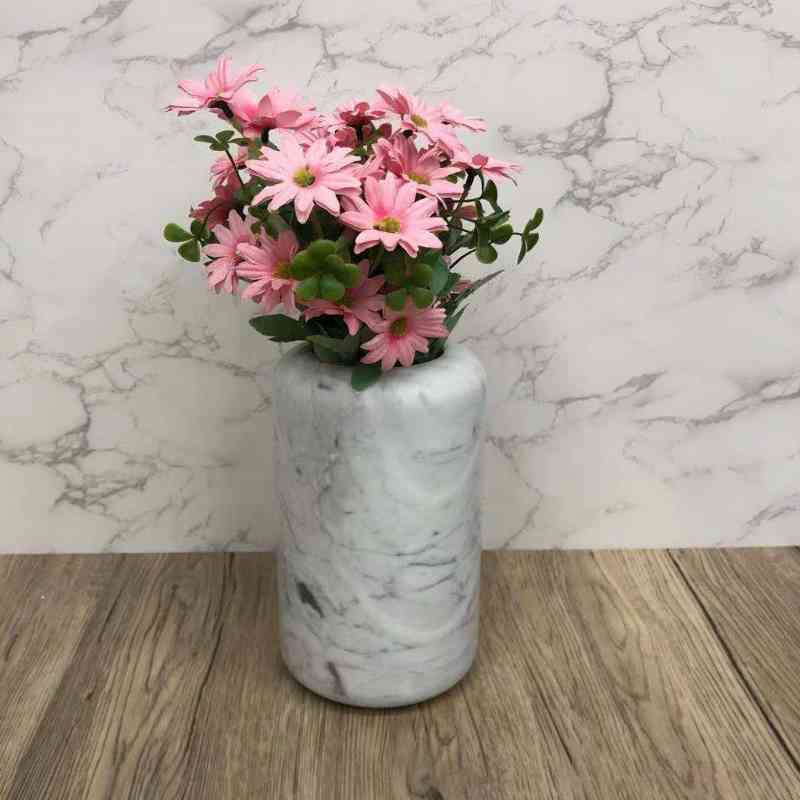 Jednoduchý design Domů Dekorativní Naturl Marble Váza