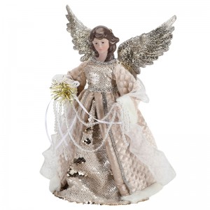33cm Christmas Angel Decor Korálky Ornament Decor Indoor Decorations Nový produkt Vánoční obrázek Holiday Display Luxury Home Merry