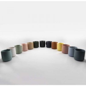 Hot prodávat keramické kamenné barvy glazované kávové hrnky