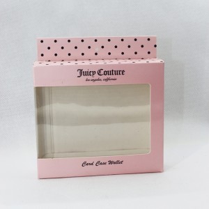 papírové krabice s oknem