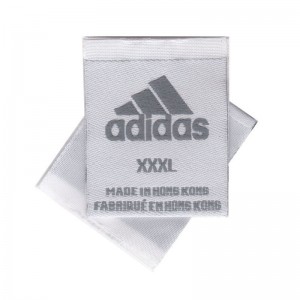 Zakázkové tkaniny oblečení štítky